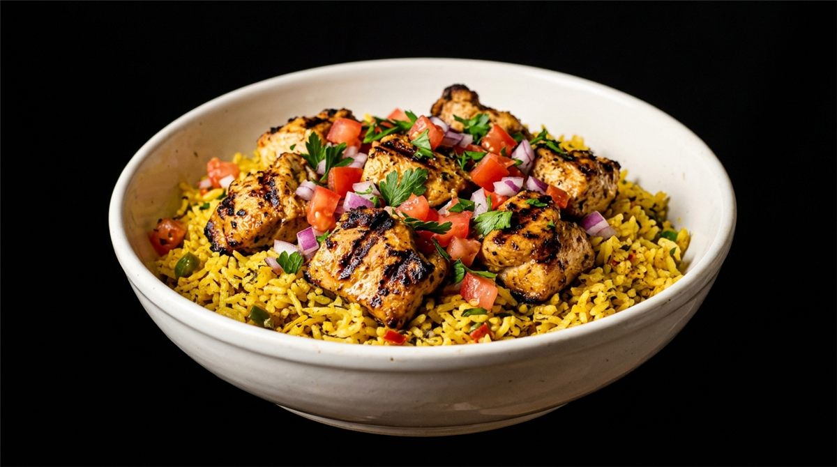 Chicken Kabob Bowl