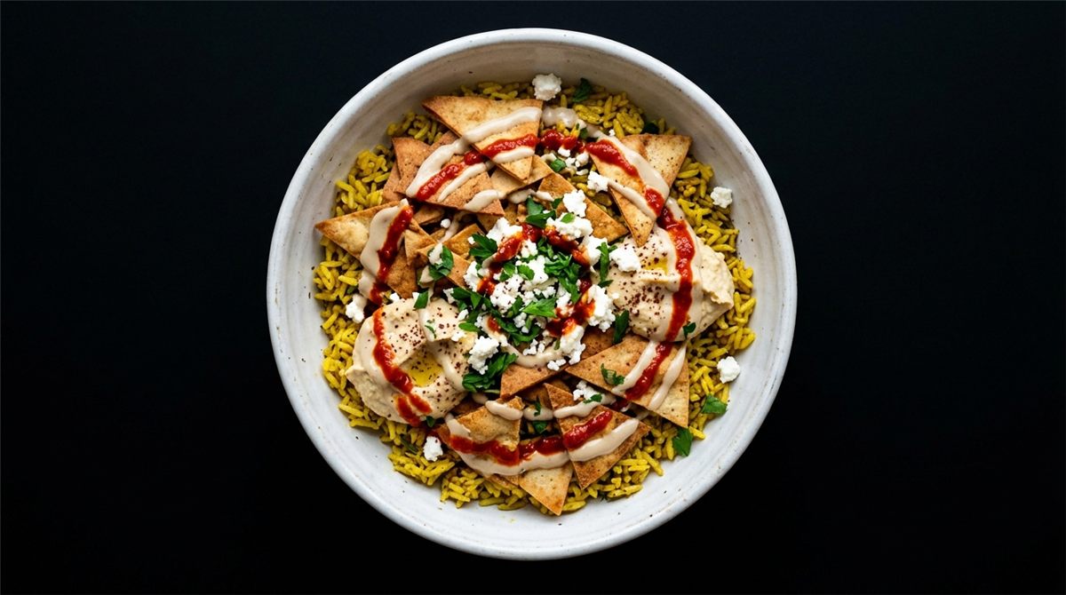 Mediterranean Nachos Bowl