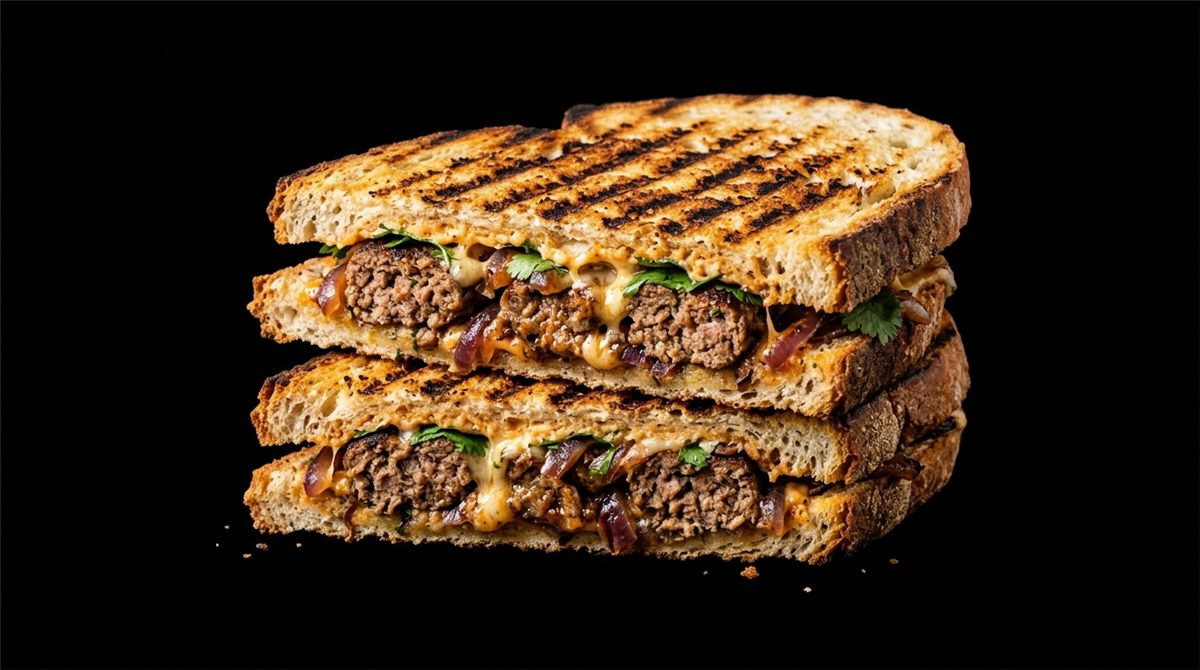 Beef Kofta Panini