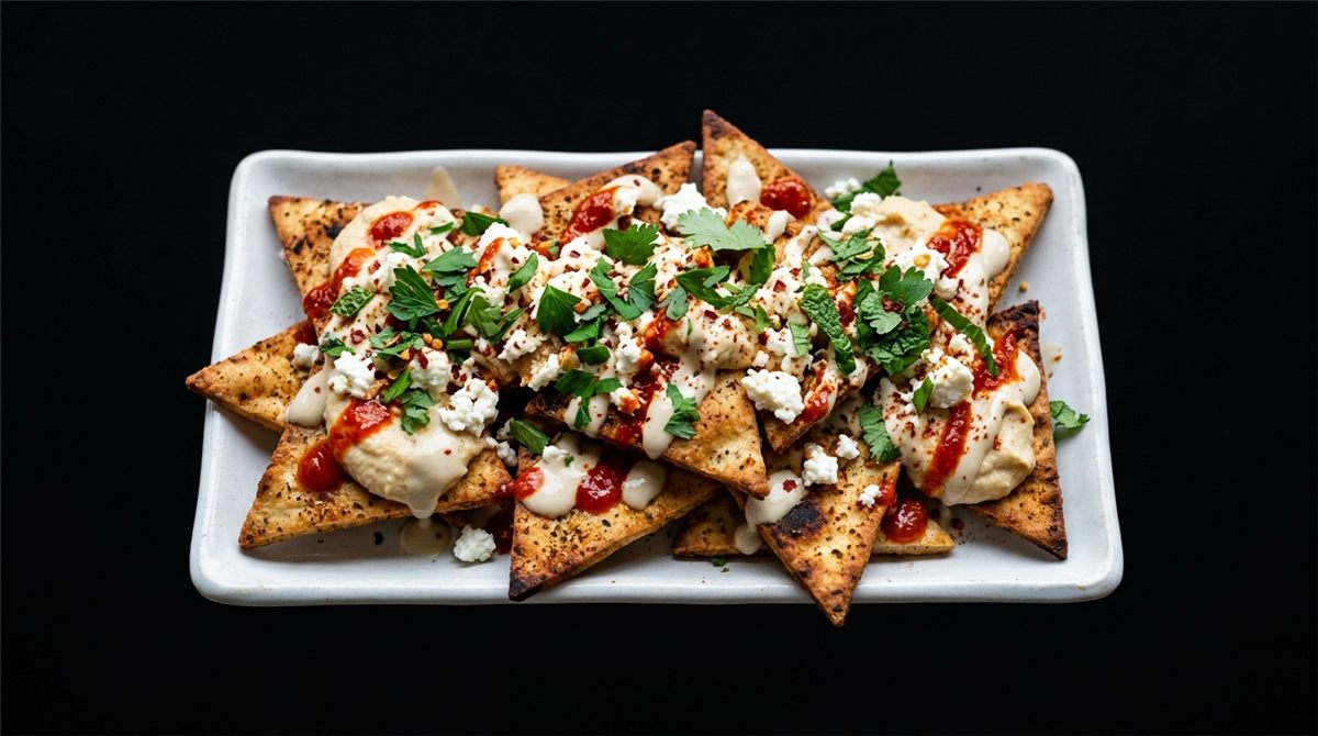 Mediterranean Nachos