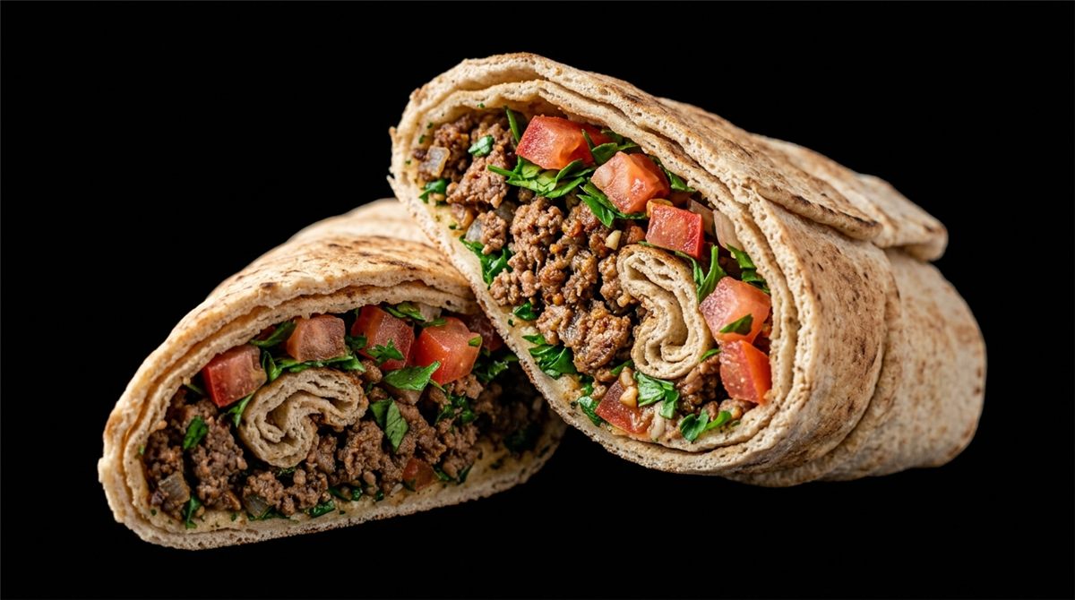 Beef Kofta Wrap