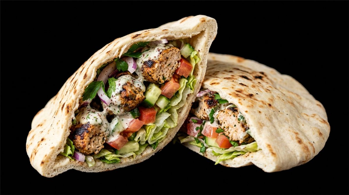 Chicken Kofta Wrap